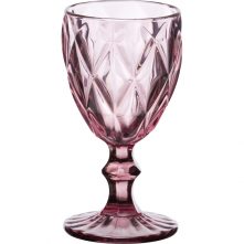 CRYSPO TRIO Ποτήρι του κρασιού ρόμβος σετ 6 τεμάχια purple