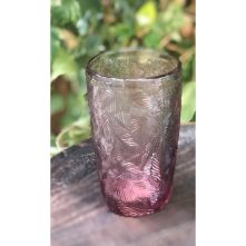 Marva Σετ Ποτήρια από Γυαλί σε Ροζ Χρώμα 380ml 6τμχ