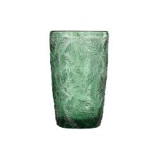 Marva Σετ Ποτήρια από Γυαλί σε Πράσινο Χρώμα 380ml 6τμχ